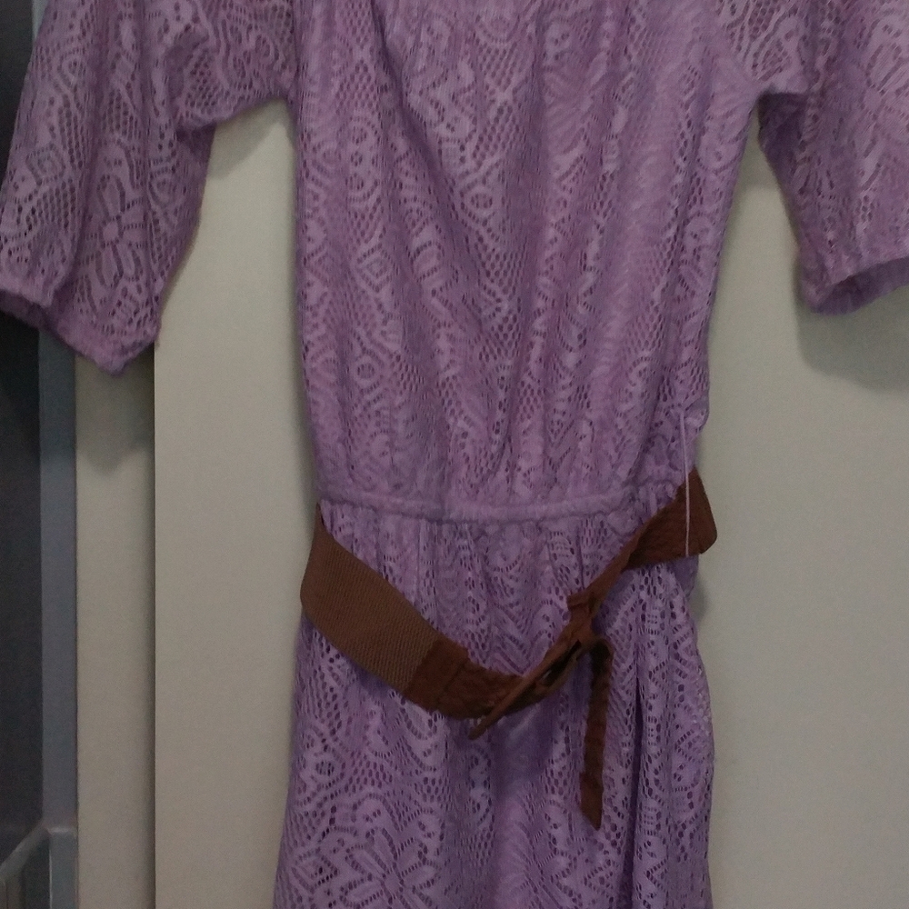 Mauve Lace dress (szS)